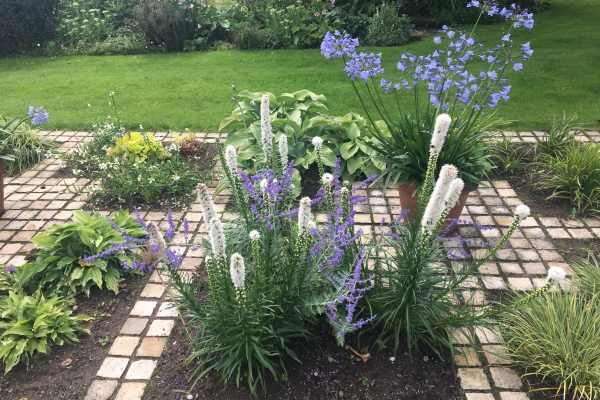 Cobbled Formal Garden