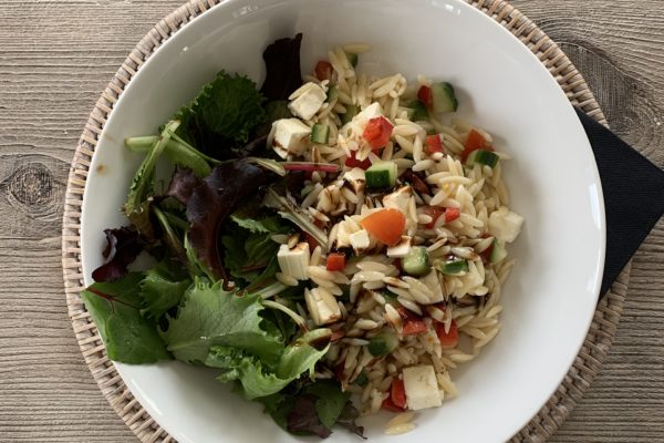 Feta & Orzo Salad